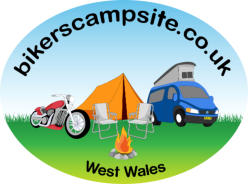 Bikers Campsite, Motorcycle Camping in Wales, UK
